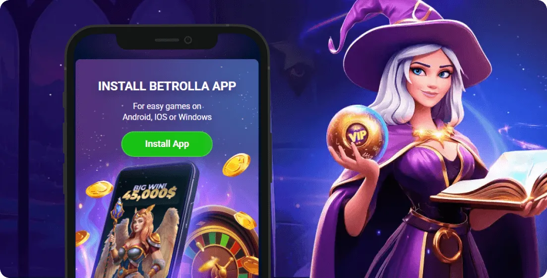 BetRolla Casino App Screenshot
